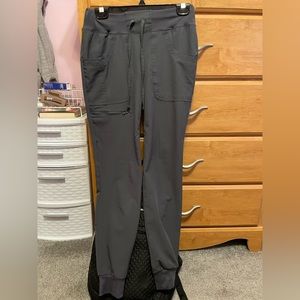 XXS scrub pants dark grey